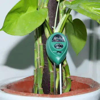 

3 in 1 Hydroponics Analyzer Plant Flowers Soil PH Moisture Light Meter Tester For outdoor& indoor plants, gardens& grass lawn.