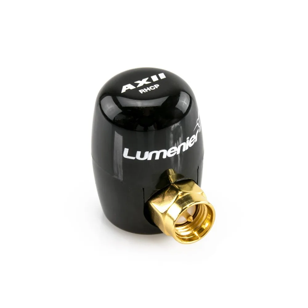 Lumenier AXII 2 5,8 ГГц 2.2dBi Gain FPV Антенна MMCX/прямой MMCX/U. FL/правый угол Stubby/большой диапазон SMA антенна RC Drone Accs - Цвет: RHCP right angle SMA