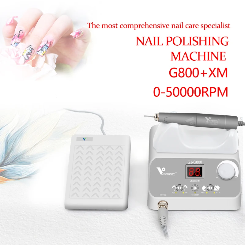 NailDrill50000rpmPodiatryMicromotorElectronicNailFileDrillsfor
