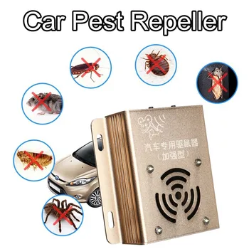 

Car Rat Rodent Ultrasonic Repeller Vehicle Chases Rat Rodent Mice Moles Chipmunks Cause Ultrasonic Repellent Pest Control Trap