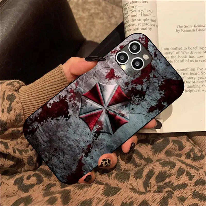 xr phone case Umbrella Corporation Phone Case for iphone 13 8 7 6S Plus X 5S SE 2020 XR 11 12 mini pro XS MAX iphone xr cover