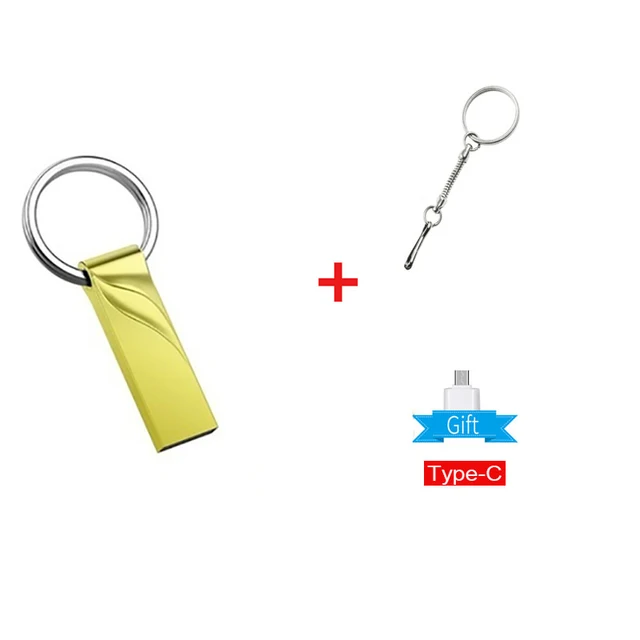 High Speed Pen Drive 64GB Pendrive 128GB Flash USB Stick 32GB cle usb memory 16GB USB Flash Drive 8GB 4GB For Micro Type-c phone Type-C adapter