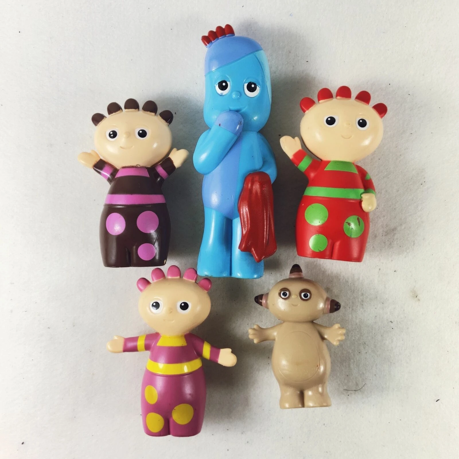 Lot Of 5pcs Children Tv Cartoon In The Night Garden Toys Iggle Piggle  Tombliboos Makka Pakka Dolls - Action Figures - AliExpress
