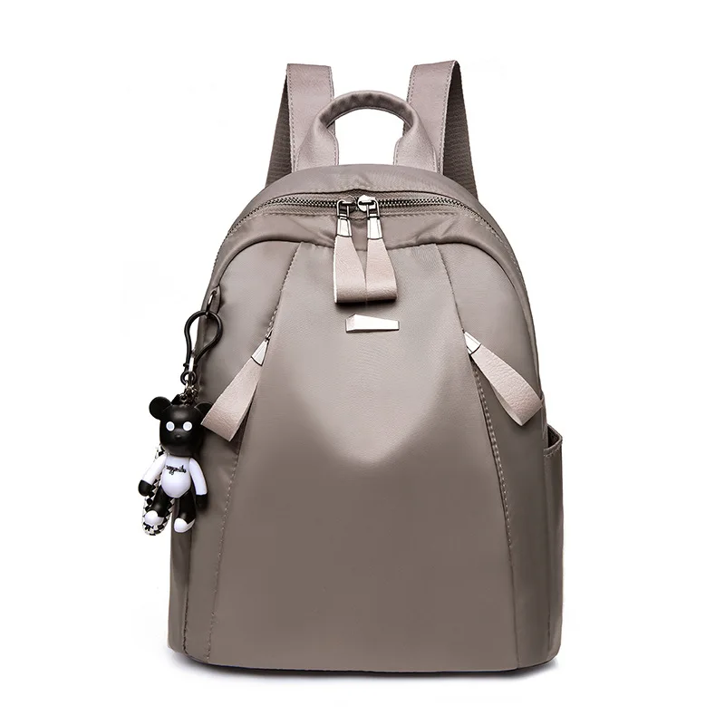 

Korean-style 2019 New Style Backpack Women's Versatile Simple Large Capacity Schoolbag Lightweight Oxford Cloth Backpack