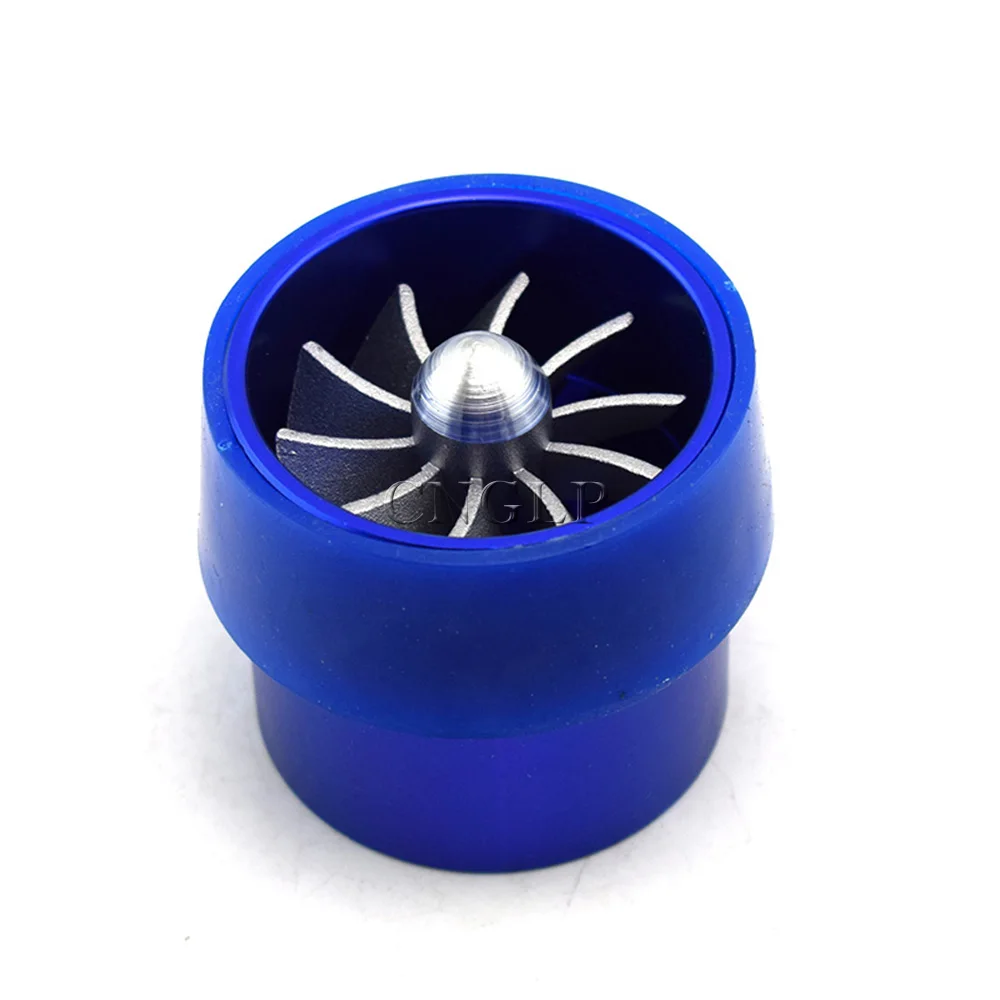Turbonateur D'admission Air 55 Mm - Alliage Aluminium, économiseur De Carburant, Pour La Plupart Des Véhicules