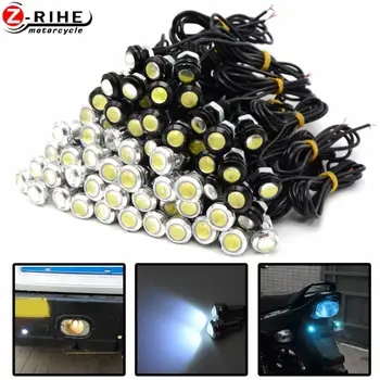 

Motorcycel Eagle 18MM For Kawasaki Krx W800 NINJ 400 650 ABS Vulcan S Chip LED Fog Light Bulb Reverse Backup Parking Signal