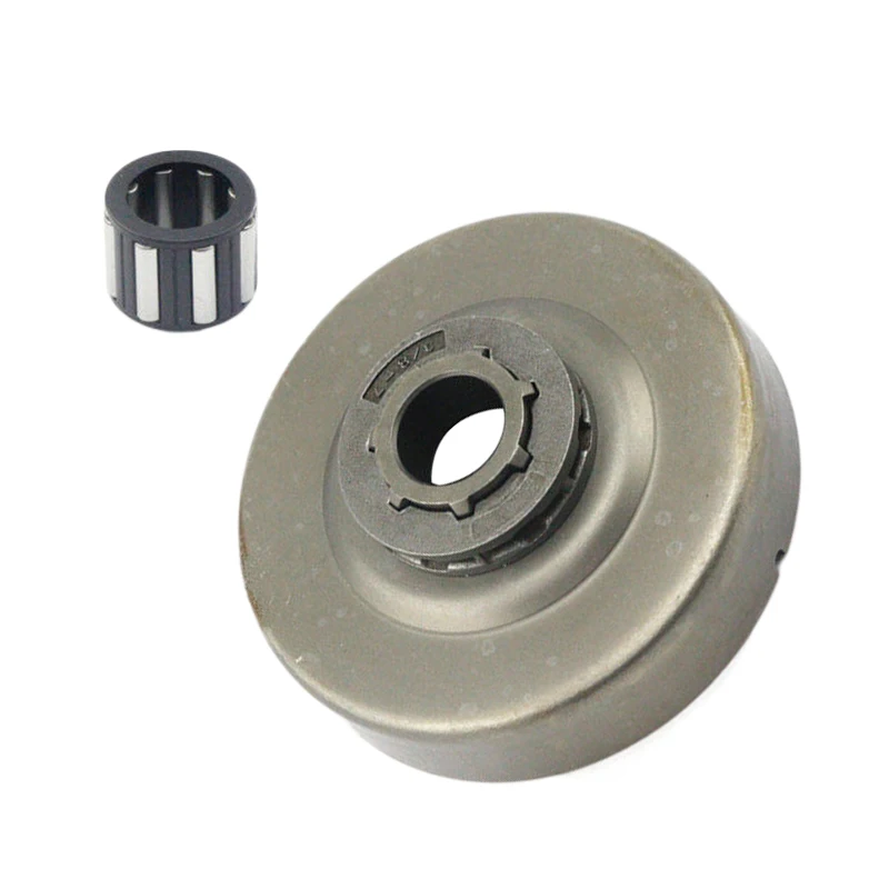 1*Clutch Drum+1*Sprocket Rim 3/8-7 Bearing For Stihl MS361 044 046 MS440 MS460 Replace 1128 007 1000