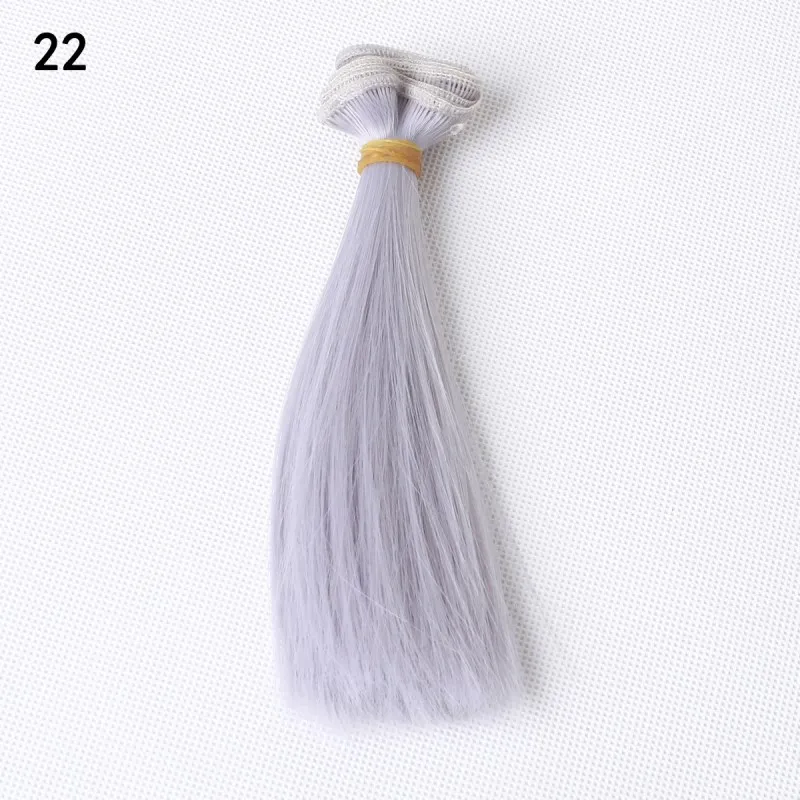 Doll Wigs Adollya BJD 15*100cm Hair For Dolls Straight Wig High-Temperature Accessories