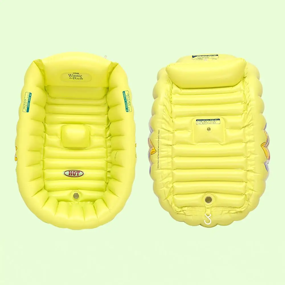 Baby Inflatable Bathtub Non-toxic PVC Folding Shower Basin Non-slip Thickened Bathtub For Travel Suit For 0-3 Years Old Baby