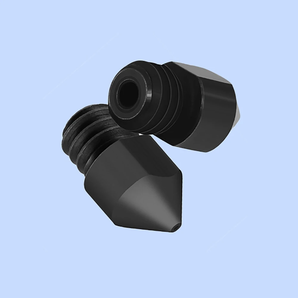2X Reprap MK8 насадка закаленной Сталь экструдер Hotend 0,4/0,6/0,8 мм MK8 насадки