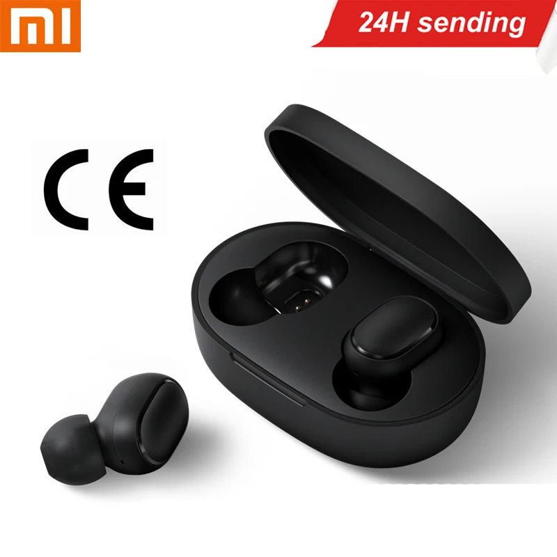 

Xiaomi Redmi Airdots Headphones Original Xiaomi Earphone TWS Bluetooth 5.0 Stereo Active Noise Cancellation With Mic Earbuds
