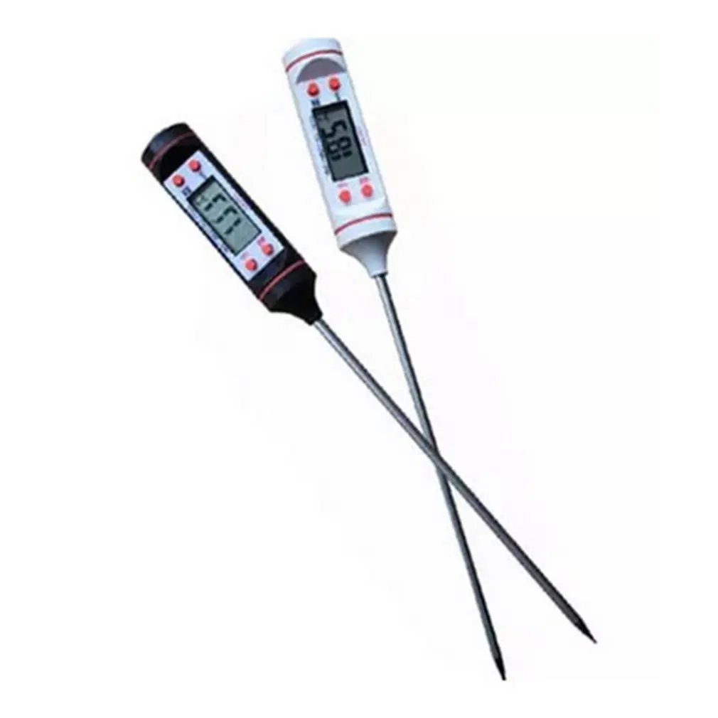 Термометр для еды, электронный цифровой жидкий термометр для барбекю и выпечки масла, термометр для приготовления пищи с моментальной реакцией