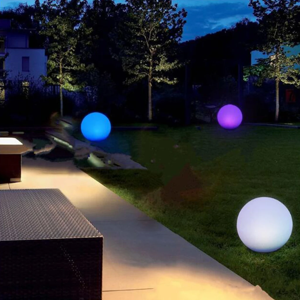 Inflatable Glowing LED Swimming Pool Beach Balls for Swimming Pool Home Garden Decoration Pools Accessories