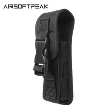 Flashlight Pouch LED Torch Holster Case Outdoor Camping Hiking Molle Led Lenser Flashlight Pouch Bags Knife Sheath Ammo Bags