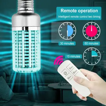 

E26 / E27 Universal UV Germicidal Lamp Disinfection Corn Light UVC Sterilization Light Health Tube Family Protective Equipment