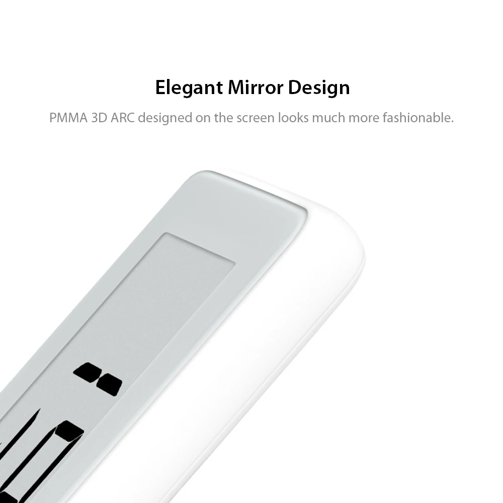 Оригинальные Многофункциональные цифровые часы Xiaomi Mi с электронным чернильным