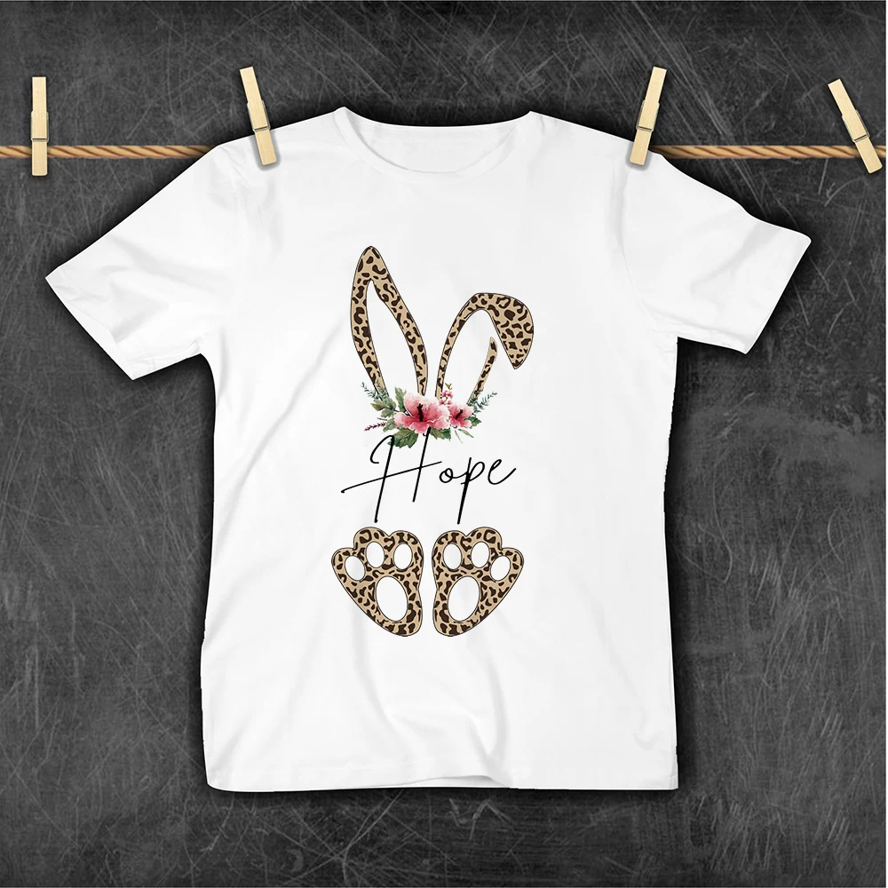

2020 Loose Aesthetic Baby Girls Clothes Tshirt Graphic Hot Selling T-shirt Kids Bunny Ears Plus Flowers Graphic T Shirt Фђболки