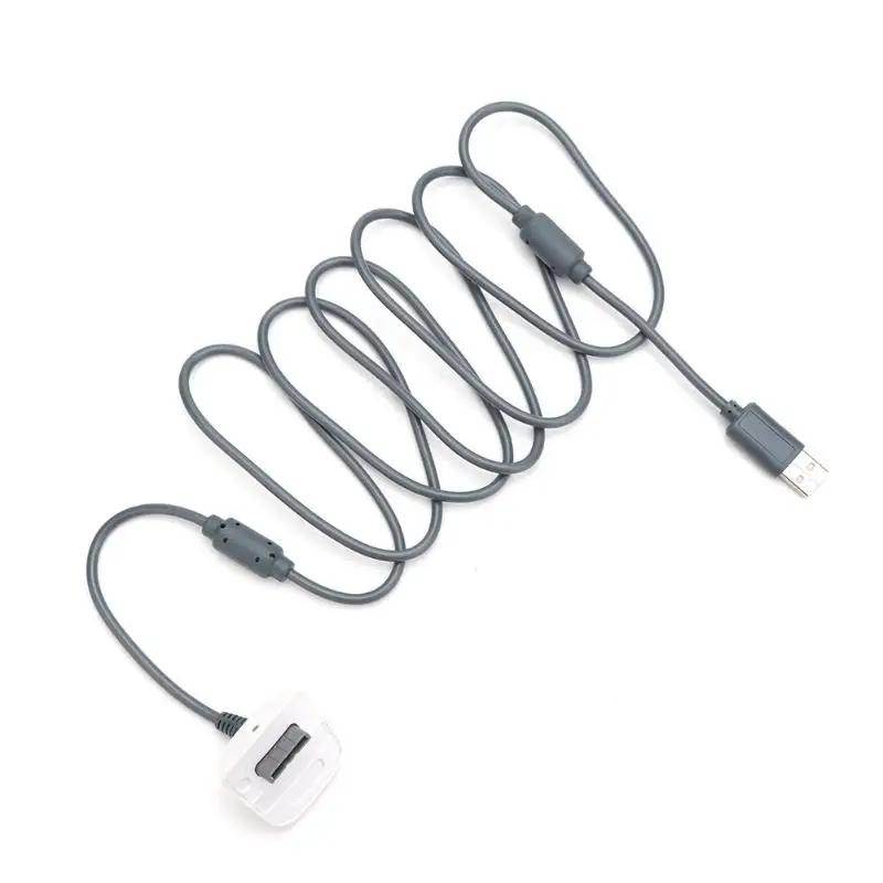 Контроллер USB кабель для зарядки ОТЛИЧНО ПВХ, мягкая и приятная на ощупь Питание шнур для xbox 360 Беспроводной джойстик