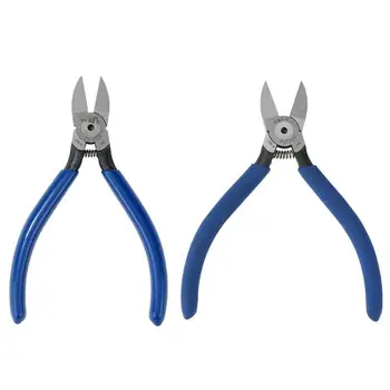 

5 inch Wire Cable Cutter Side Snips Flush Pliers PVC Handle Diagonal Pliers