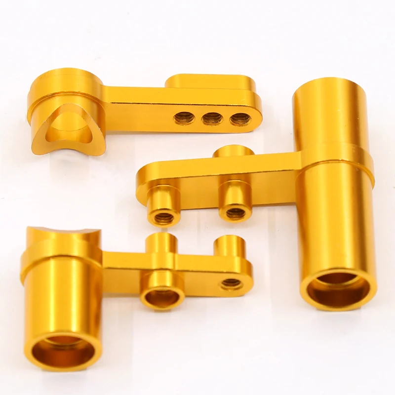 

HSP 1/10 Aluminum alloy Steering combination Upgrade kit 102040 122040 (02075) 102057 122057 (02025.08425) For 94122 94118