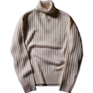 Image for Men's Turtleneck Sweater Wool Knit Winter Warm Pul 