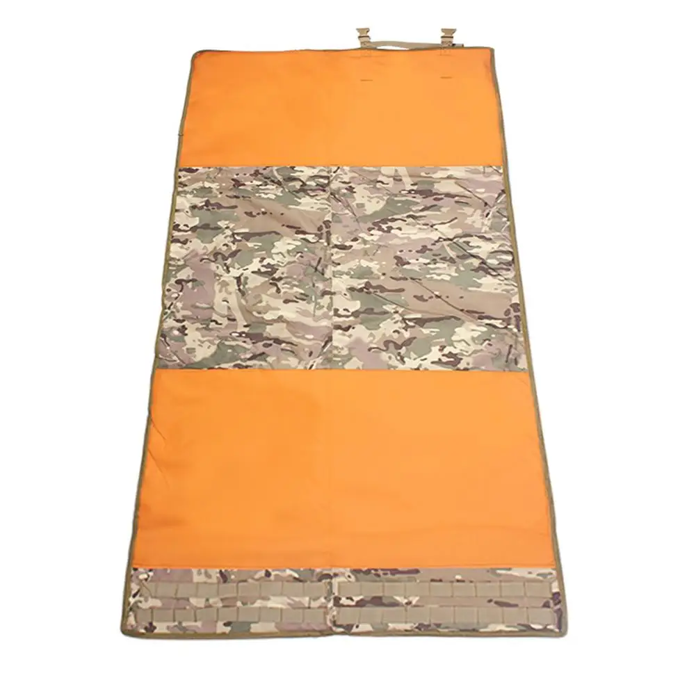 Сворачивающийся коврик для стрельбы нескользящий двусторонний 900D водонепроницаемый нейлоновая ткань влагостойкий Портативный прочный коврик для улицы