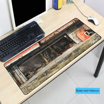 

Fallout 4 Gaming Speed Version Mouse Pad Locking Edge Large Mouse Mat PC Computer Laptop Mouse pad for CS GO dota 2 lol