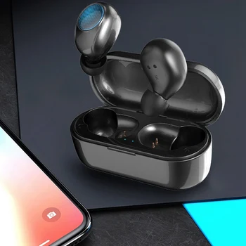 

PT20 TWS Wireless Bluetooth 5.0 Eearphones Hi-Fi Stereo In-Ear Earbuds Noise Canceling Headset for iPhone Xiaomi