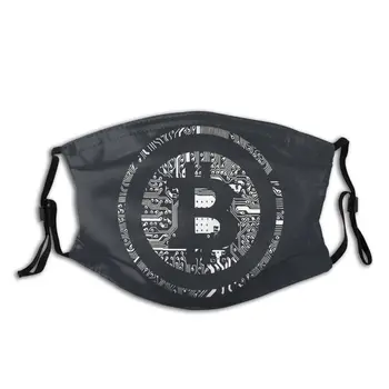 

Bitcoin Cryptocurrency Cyber Currency Non-Disposable Face Mask Anti Haze Dustproof Mask Protection Cover Respirator Mouth Muffle