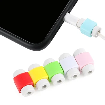 

10Pcs/Bag Earphone Cord Cover Wire Organizer Protective Case USB Charger Cable Protector Saver Colorful Mobile Phone Accessories