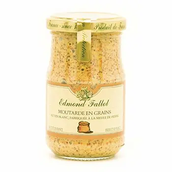 

Mustard "à l'ancienne" with white wine - from Beaune (Burgundy)