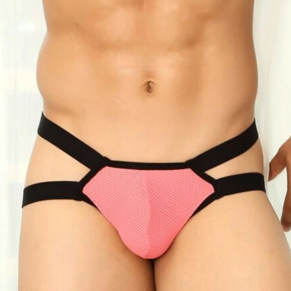 Men G-string Hollow Butt Underwear Sexy Man Bulge Pouch Jockstrap Briefs Mans Sexy Underpants Backless T-back Thong Male Knicker