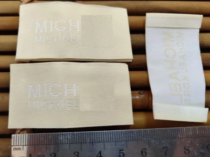 

New 10 pieces gray Fashion High grade clothing Overcoat label Jacket coat labels Sweater shirt tag symbol Weaving Free shipping