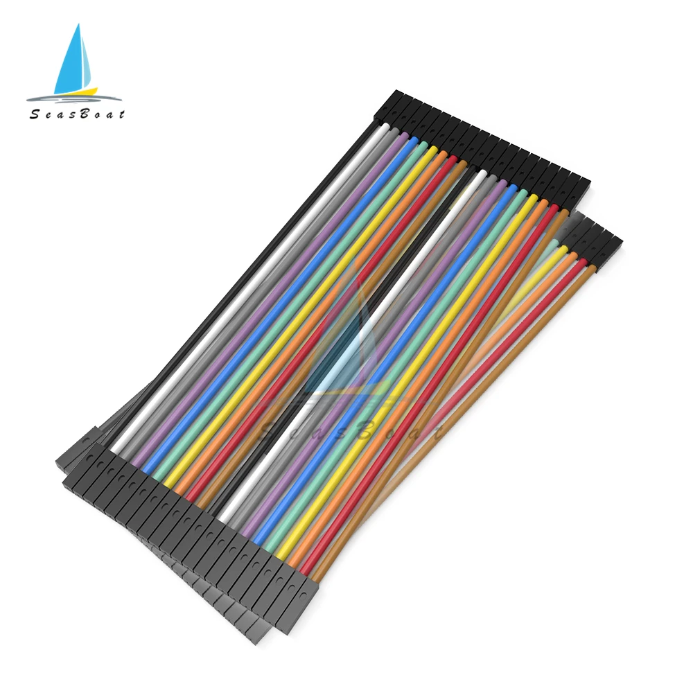 Dupont Line 10 см/20 см 40Pin штекер + гнездо перемычка Кабель для Arduino DIY Kit|Электрические