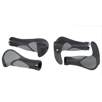 

Mountain Bike Rubber Horn Handle Sets Mountain Bike Bicycle Handle Sets Anti-skid Vice Handle Riding Accessories