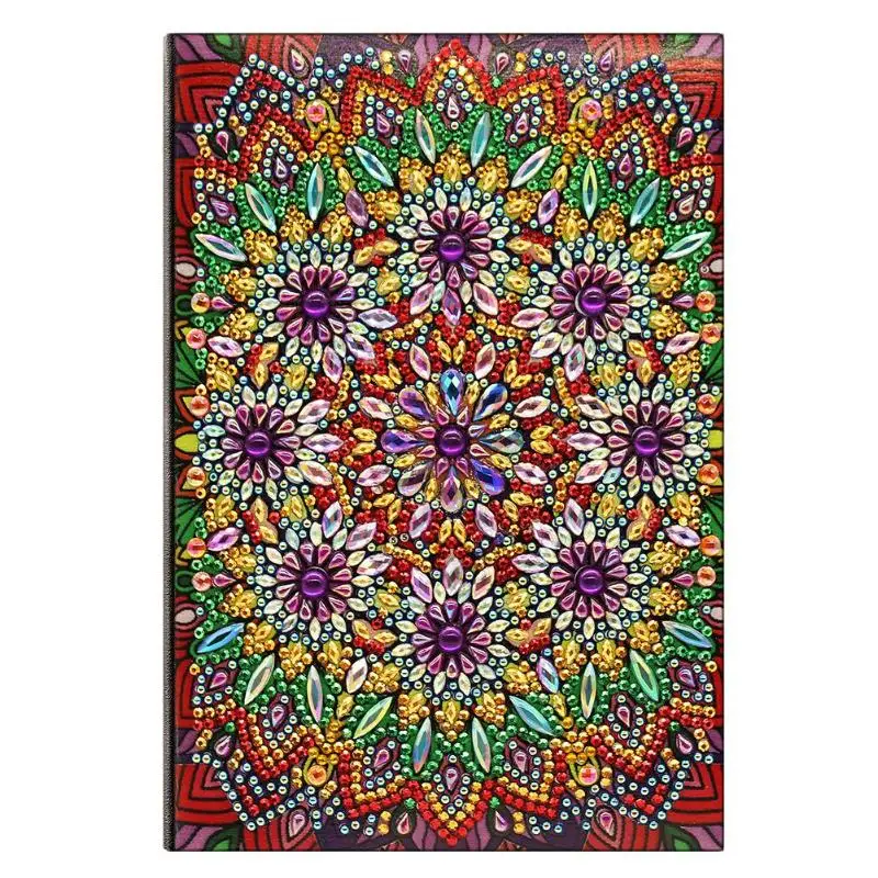 

DIY Special Shaped Diamond Painting Notebook 50 Pages A5 Diary Book Sketchbook Diary School Office Home Kids Creative Notepad