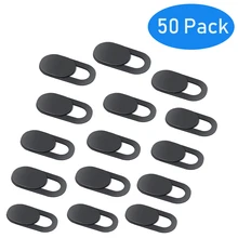 50 шт. дропшиппинг веб-камера крышка затвора слайдер Универсальный для ноутбуков Macbook Ipad кэш веб-камера конфиденциальность камера крышка наклейка