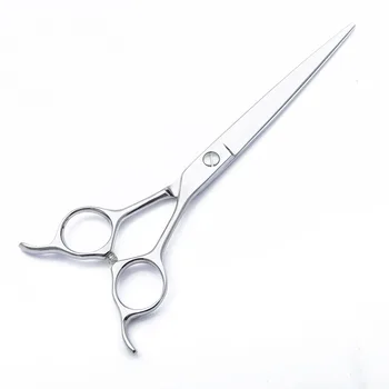 

7.0 inch Professional Pet dog cat Grooming Scissors Shears Curved Scissors Shears for Left handed right handed pet groomer