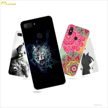 Phone Case For Xiaomi Mi8 Mi 8 Pro Silicone Cover On Xiao Mi 8 SE Mi8 lite Global Version 4GB 64GB 6GB 128 GB Soft Pattern Skin