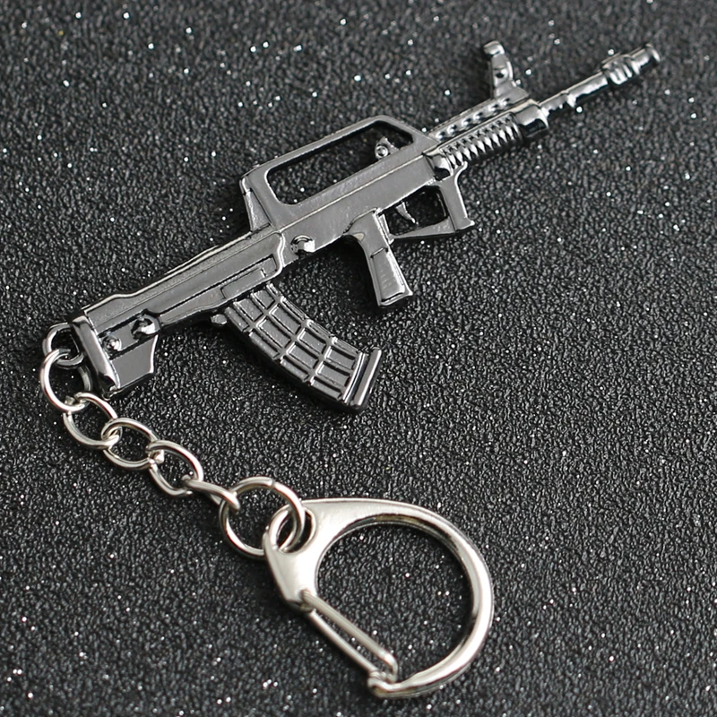 CS GO CSGO CF брелок FAMAS 95 АВТОМАТИЧЕСКАЯ винтовка пистолет оружие счетчик удар крест огонь брелок кольцо ювелирные изделия