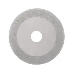 100 мм 4 дюйма Алмазное покрытие шлифовальный режущий диск зубчатая коронка 20 мм внутренний диаметр роторная установка 160 Грит для углового