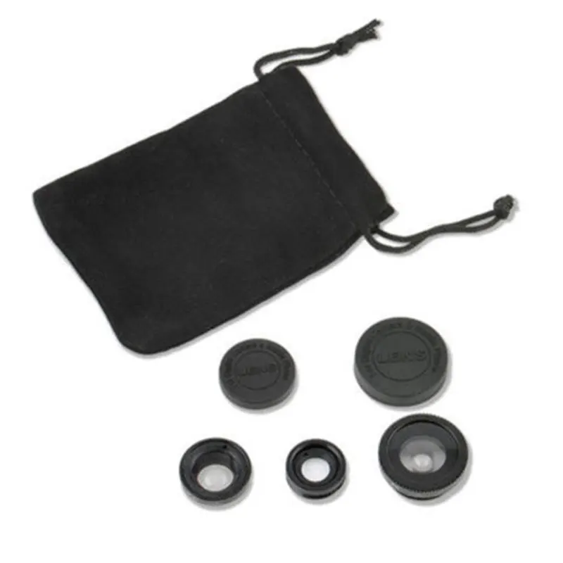 3-in-1 Wide Angle Macro Fisheye Camera Kits Mobile Phone Fish Eye Lenses For iLA Silk D1 X Impression ImSmart A504 Im Smart A404