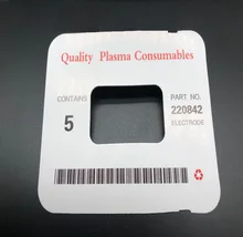 

free shipping 25PCS ELECTRODE 220842+220816+220819+220817PLASMA CONSUMABLES