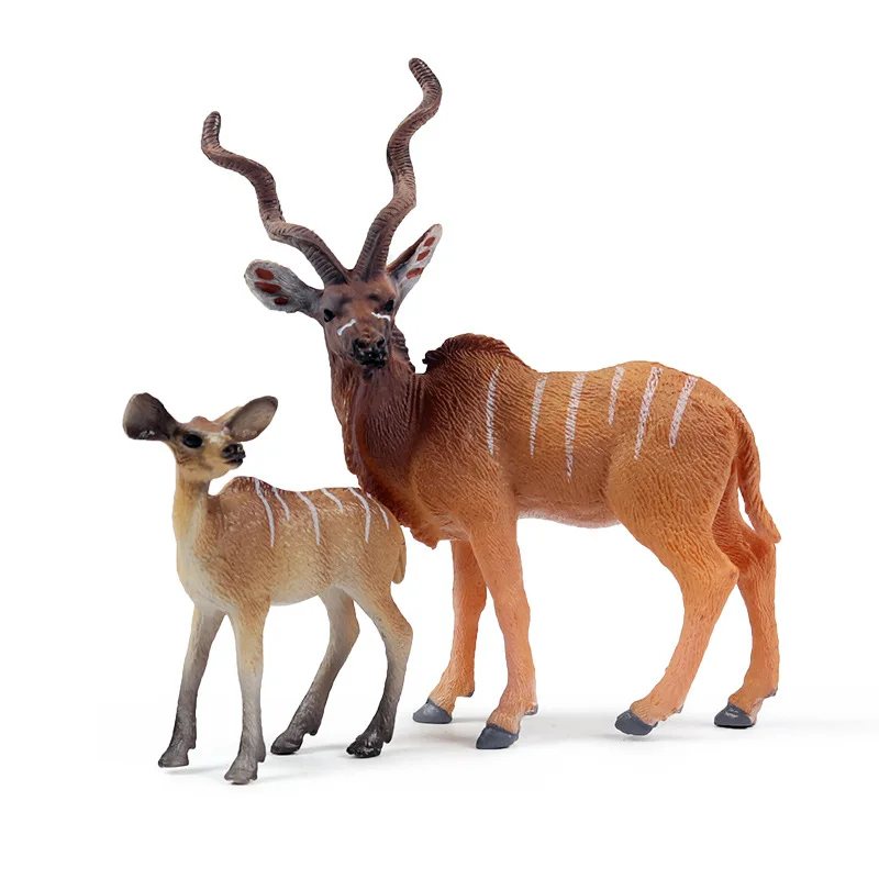 

Children's Wildlife toy model Horned antelope Tibetan antelope African antelope toy model