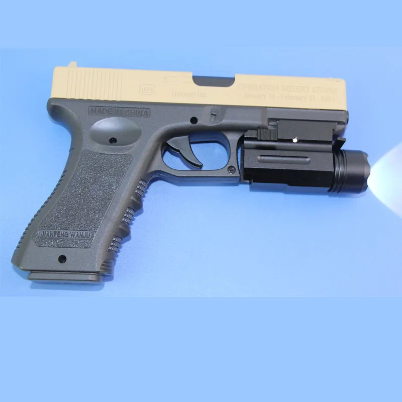 Светодиодный светильник Glock для вспышки Glock 17 19 18C Shawdow cz75 Beratta Flash светильник фонарь 20 мм рельсовый пистолет светильник принадлежности для охоты