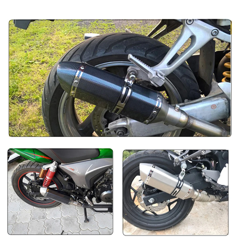 Глушитель выхлопной трубы для мотоцикла глушитель мотокросса KAWASAKI kle 500 vulcan 800 vn900