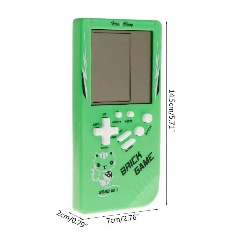 Portable Classic Nostalgic Tetris Game Machine Educational Toys Big Screen Handheld Pocket Gaming Player 23 IN 1 Childhood Gift
