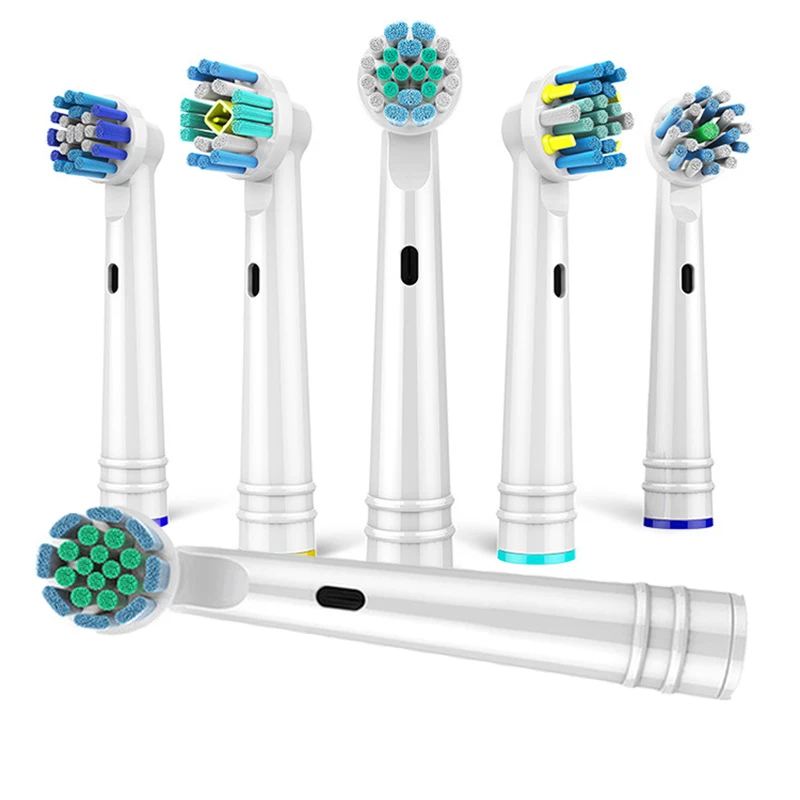 

8PCS Replacement Electric Toothbrush Head EB17-P EB18-P EB20-P EB25-P EB28-P EB50-P For Oral-BI all round Electric Toothbrush