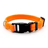Nylon Webbing Dog Collar Fashion Buckle Pet Collar for Small Medium Dogs Chihuahua Dog Red Black Blue Orange Pet Accessory 3
