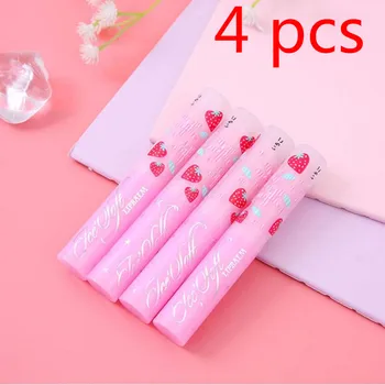 

4 Pcs/set Strawberry Lip Balm Winter Lip Care Warming Lip Balm Chang Color Moisturizer Balm For Girls And Women TSLM2